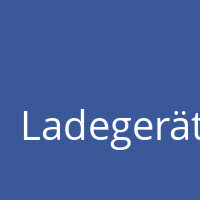 Ladegeräte