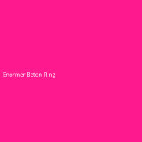 Enormer Beton-Ring