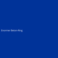 Enormer Beton-Ring