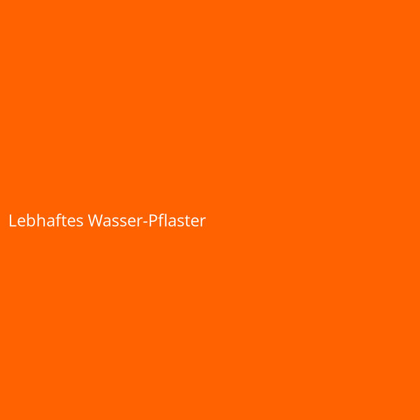 Lebhaftes Wasser-Pflaster