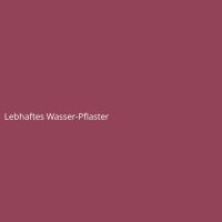 Lebhaftes Wasser-Pflaster