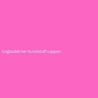 Unglaublicher Kunststoff-Lappen
