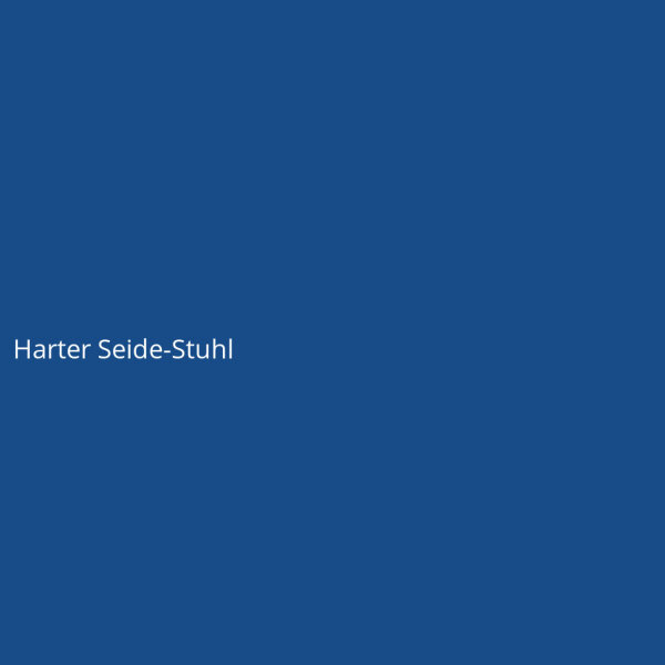 Harter Seide-Stuhl