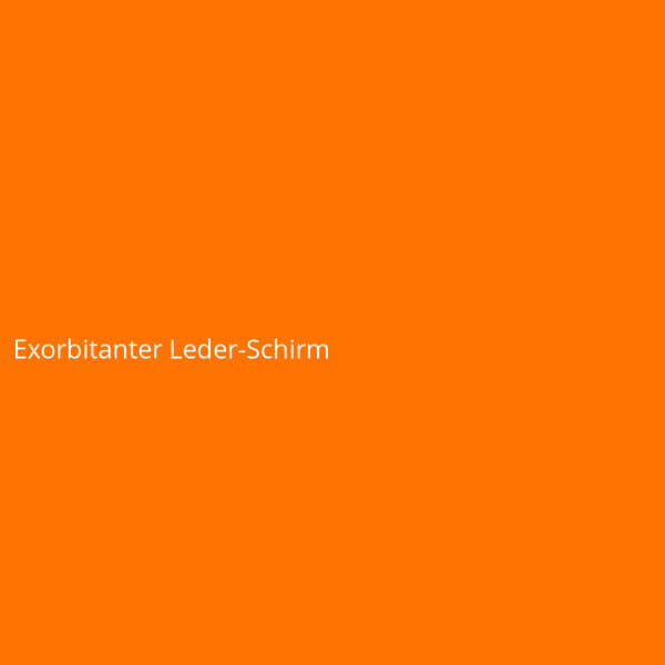 Exorbitanter Leder-Schirm