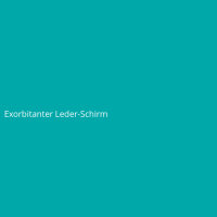 Exorbitanter Leder-Schirm