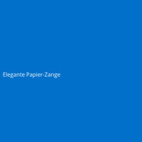 Elegante Papier-Zange