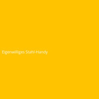 Eigenwilliges Stahl-Handy