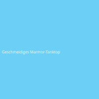 Geschmeidiges Marmor-Tanktop