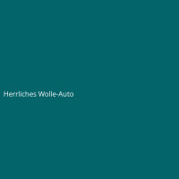Herrliches Wolle-Auto